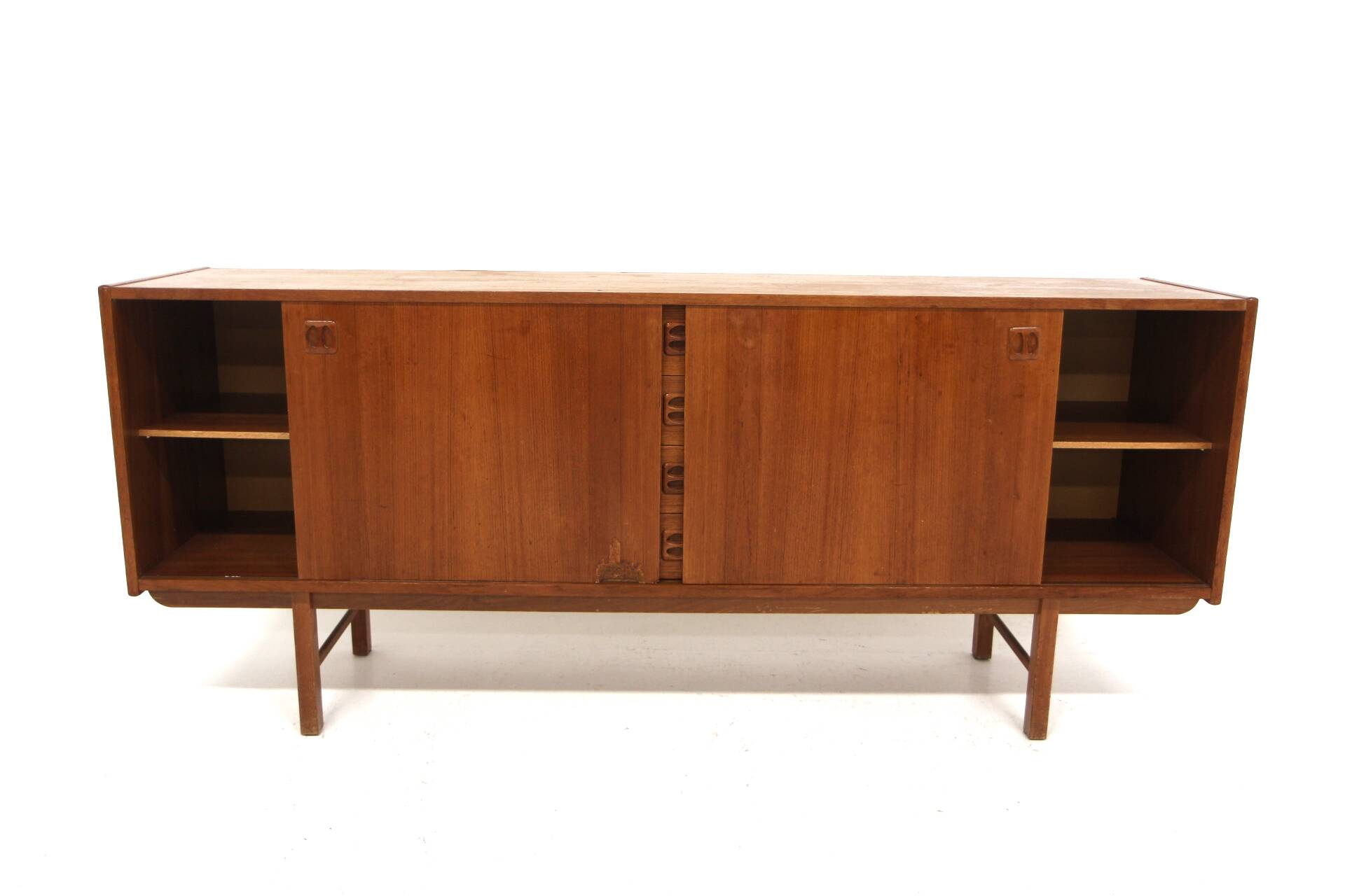 Scandinavian teak sideboard "Korsör", Möbel-Ikea, Sweden, 1960