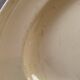 Large serving or presentation dish in beige ceramic - vintage