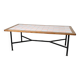 Table basse carrelage années 50