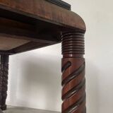 Mahogany console desk 1900