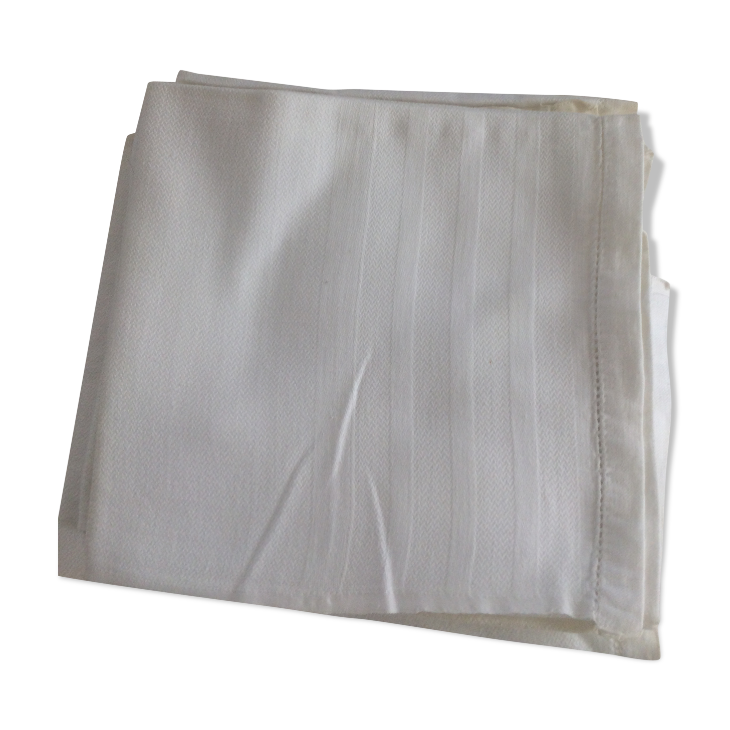 8 white cotton rafter cloths