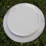 Set of 6 plates with fondue or compartments