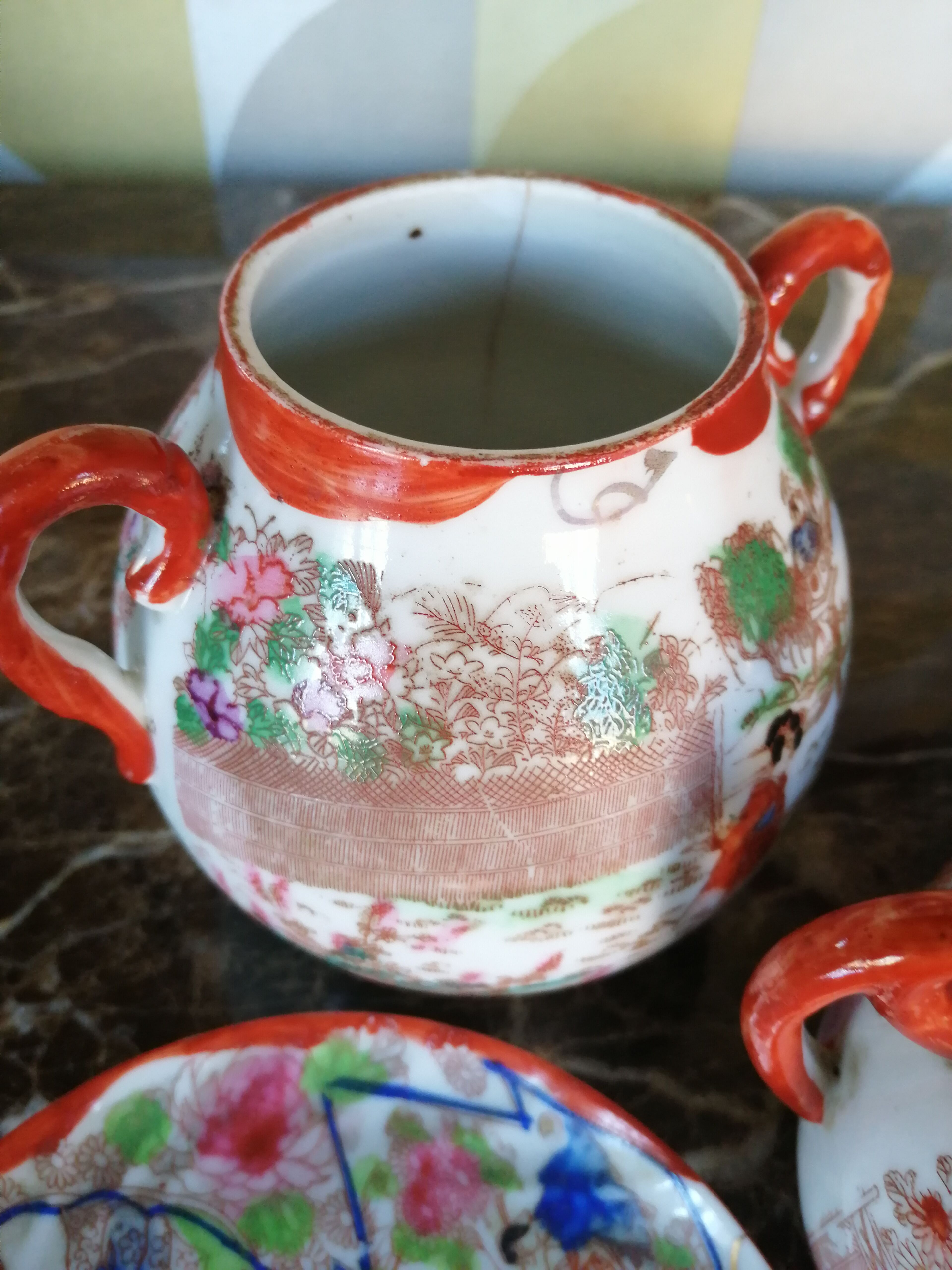 Japanese tea service