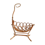 Vintage bentwood baby bed cradle