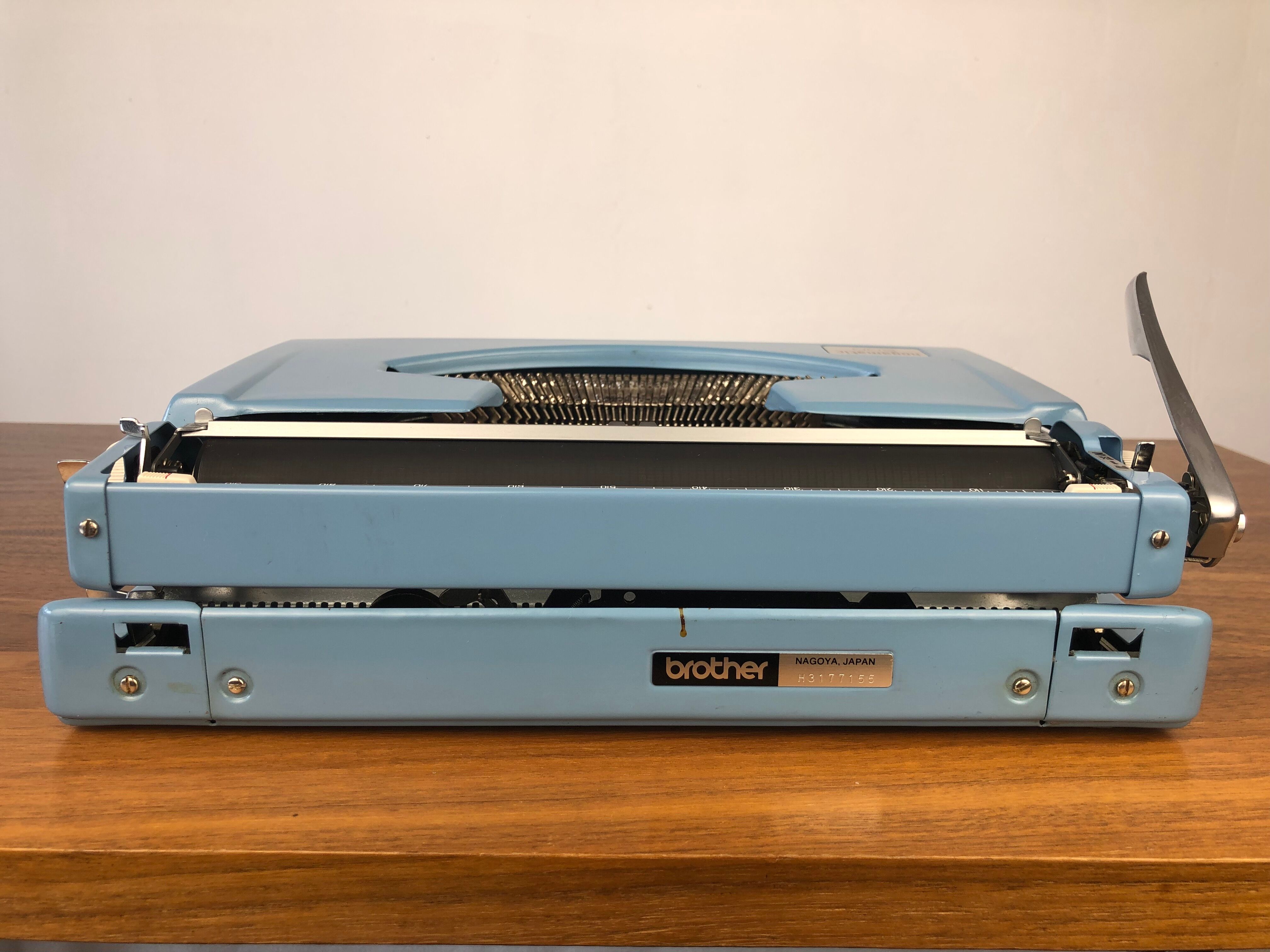 Brother Nogamatic200 typewriter (new tape)