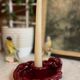 Ceramic candle holder 1950