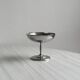 6 coupelles sur pied en inox