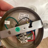 Chandelier 8 white opalines