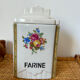 Duo vintage spice jars