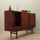 Enfilade en teck, design danois, années 1970, fabriquée par ES Møbler
