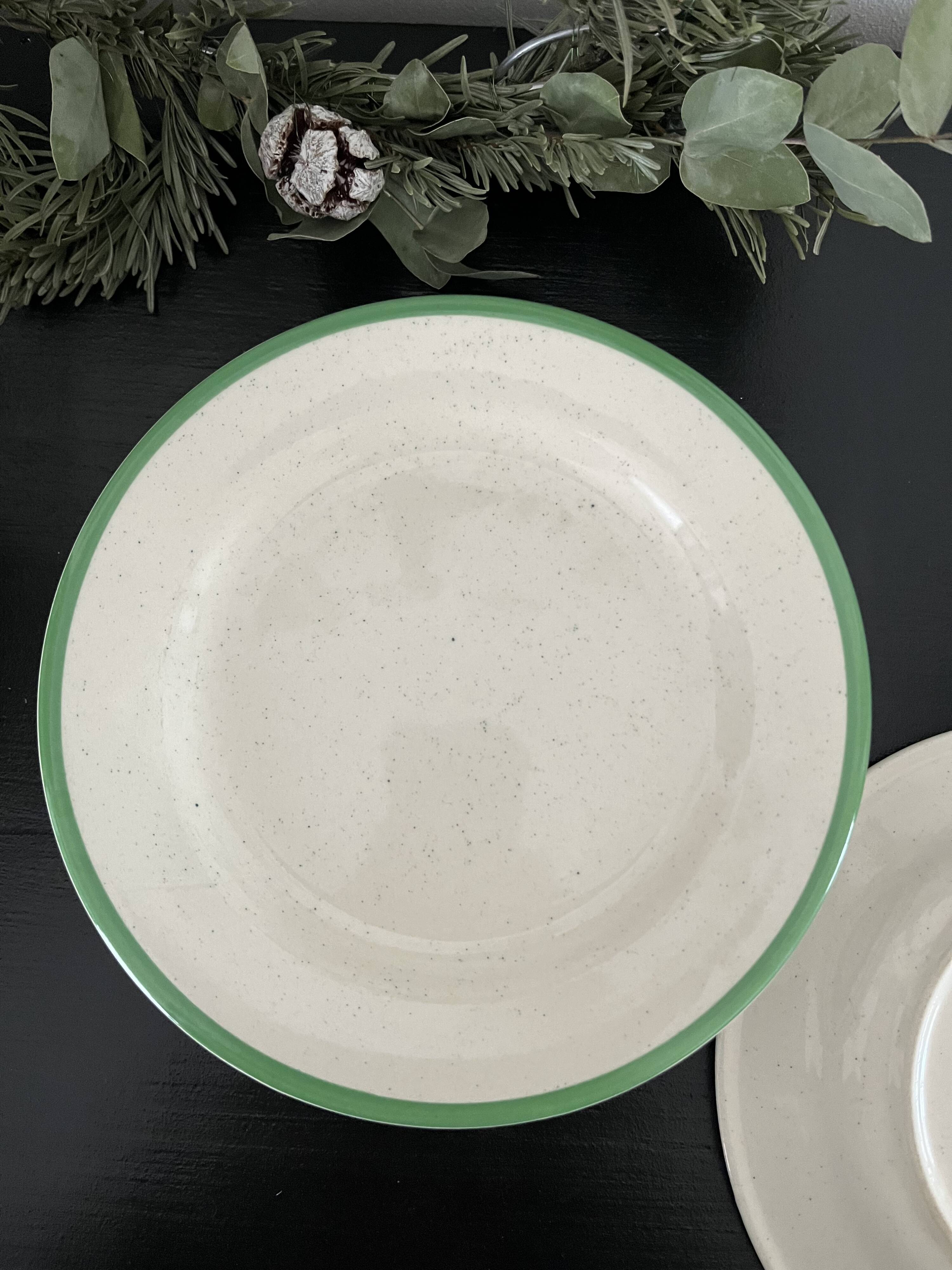 Vintage dessert plate