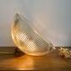 Vintage Holophane glass lampshade