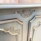 Painted wooden sideboard