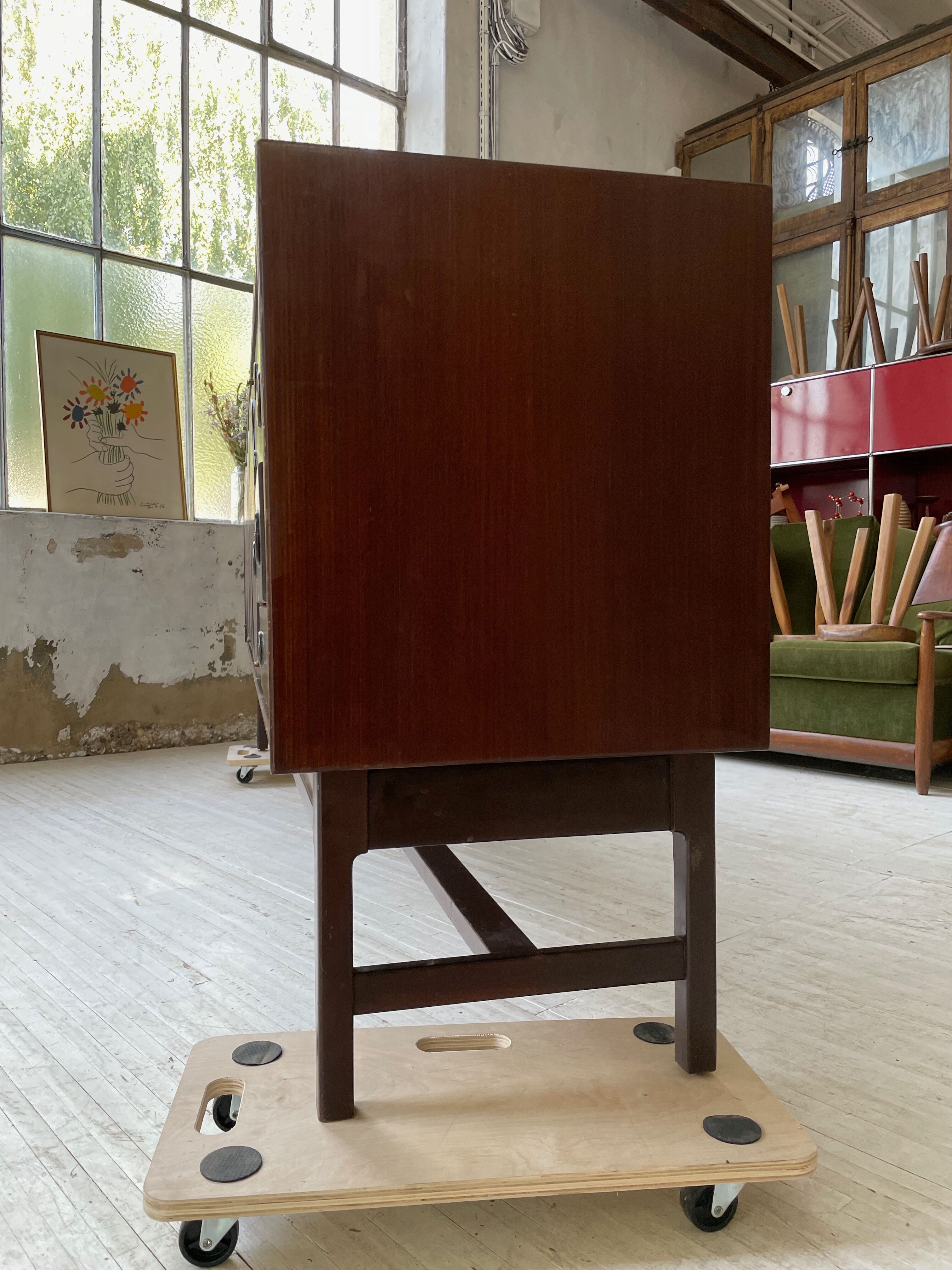 Walnut row Roche Bobois 240 cm