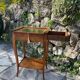 Small Louis XV period writing table in Walnut. 18th Century Period