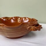 Glazed terracotta cup