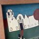 M.Lintz 77 naive oil painting framed