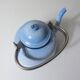 old enamelled steel kettle
