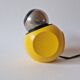 Rare Midcentury Table Magnetic Halogen Lamp AKA, Space Age, Germany, 1970s