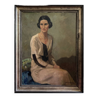 Portrait d’une élégante 1934