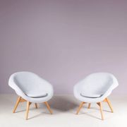 1950s set of 2 easy chairs by Frantisek Jirak, Czech