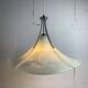 Acrylic Murano style clover pendant hanging lamp, Cosack Leuchten, 1970s
