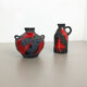 Ensemble de 2 vases originaux en céramique d'atelier de Marei Ceramics, Allemagne, 1970