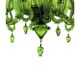 Lustre contemporain Green en verre de Murano