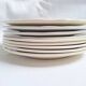Vintage flower dessert plates from Sarreguemines, Longwy, and Lunéville.