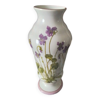 Violet root vase KG Luneville