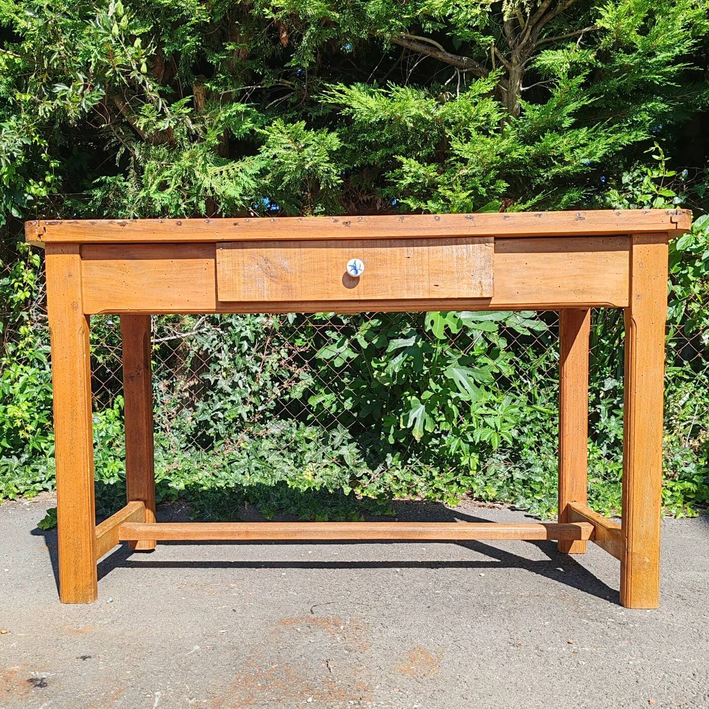 Bureau ancien - Table d'appoint - Meuble d'entrée