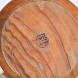 Wooden candle holder