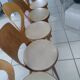 Suite of 6 chairs Baumann model Mondor and Seagull 1960