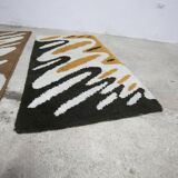 Pair of handmade 1970s wool bedspreads