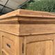 Notary cabinet in solid raw oak, 1920