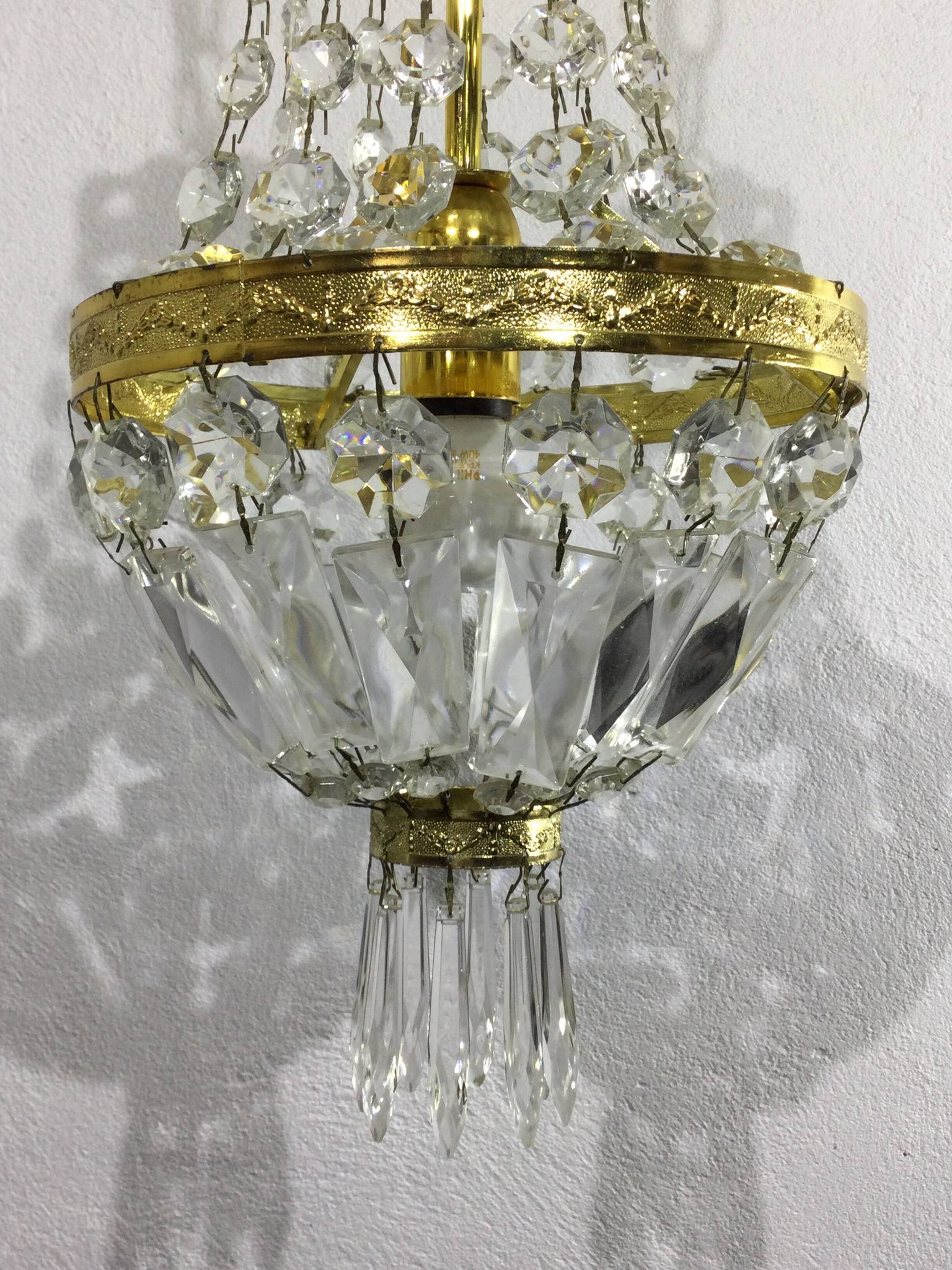 Lustre montgolfière à 1 lumière