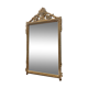 Miroir doré de style Louis XVI
