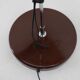 Lampadaire orange vintage, Hongrie, 1970