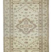 Handwoven Decorative Anatolian Beige Rug 160 cm x 273 cm