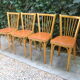 Set of four chairs old baumann