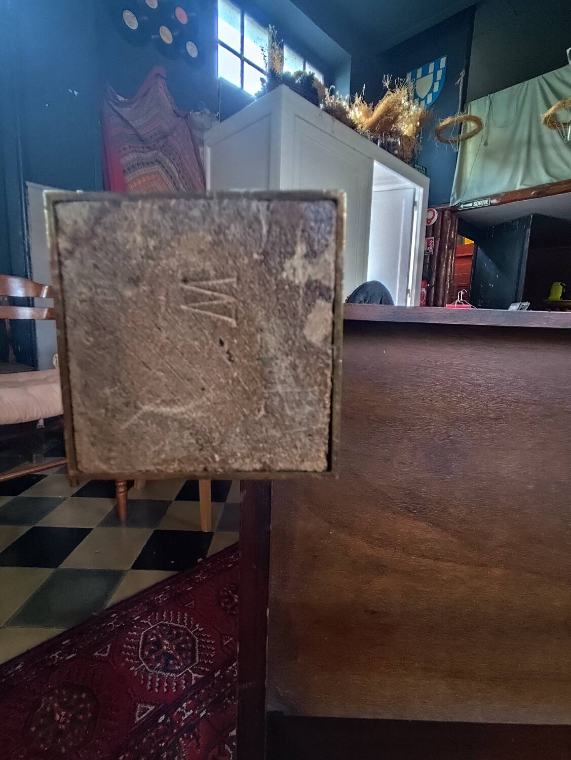 World Map Coffee Table Maison Jansen