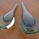 Murano Formia Glass Vases by Giuliani Mian for Fornace Mian, 1980s, Set of 2