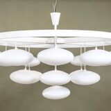 Impressive cloud chandelier mid-century modern of Volksgarten Milchhalle Vienna