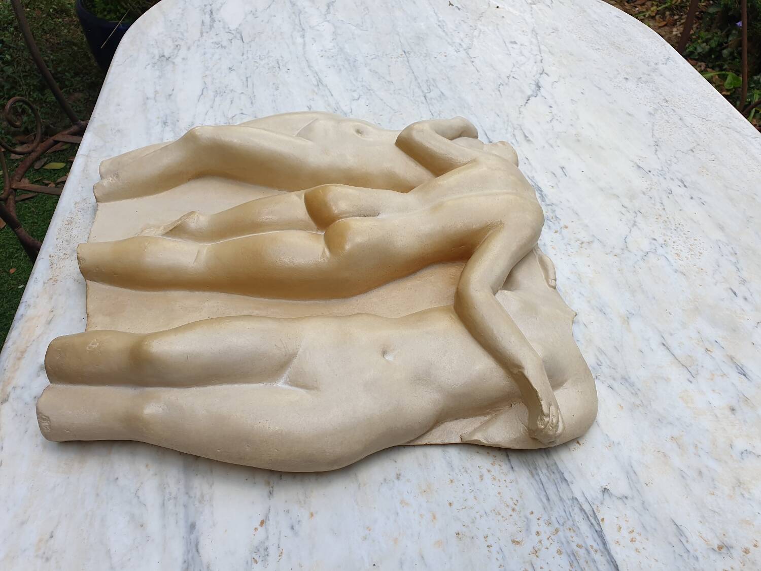 Bas relief Les Trois Grâces antiquité du Louvres