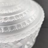 Lalique crystal box modelled as "Les Enfants".