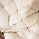 Rotating rattan chair