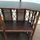 Set Bar + 2 rattan stool bamboo cannage