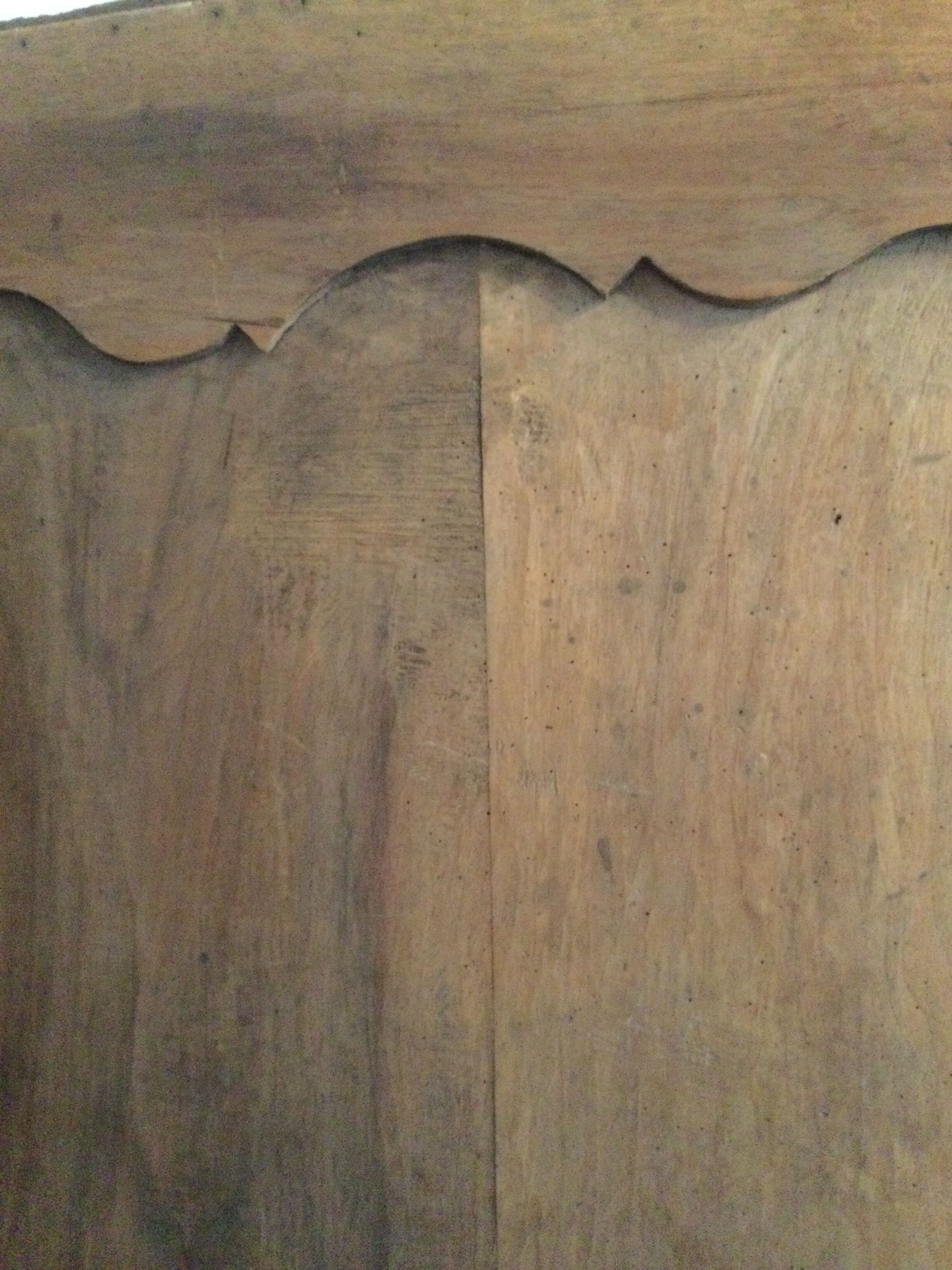 Antique knitted cabinet