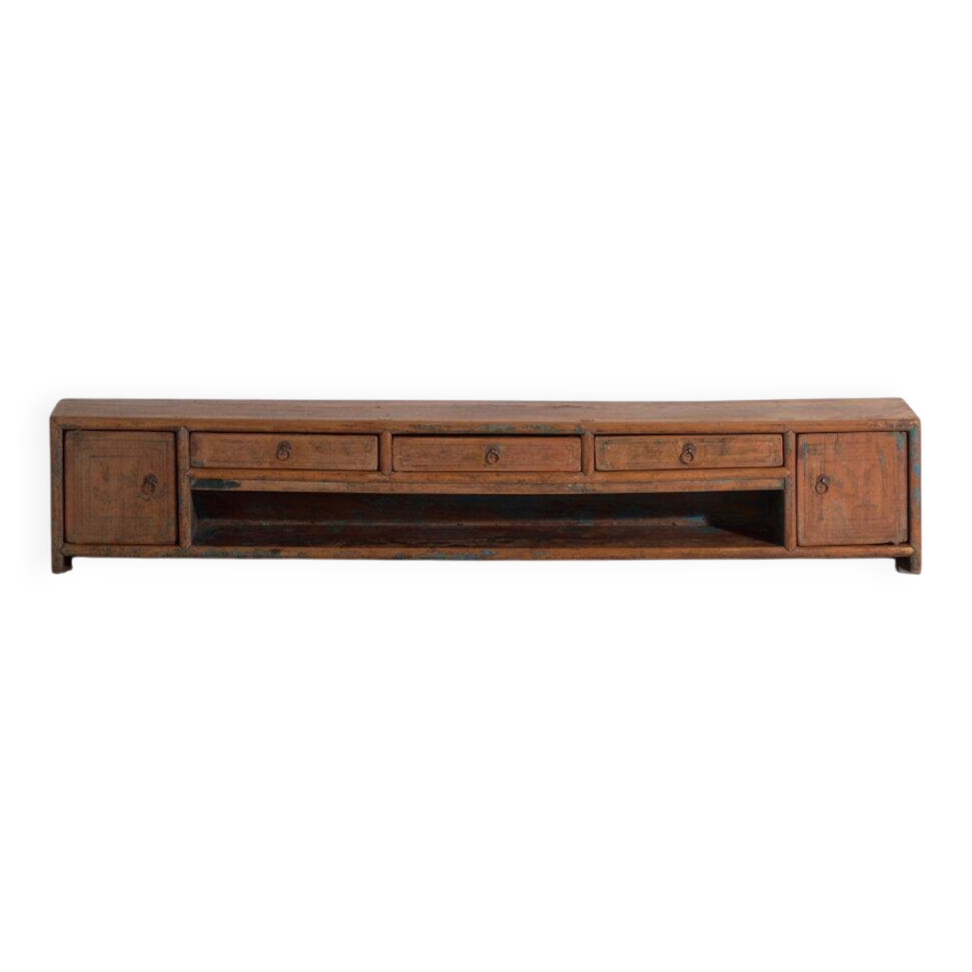 Meuble bas ancien en bois d’orme – Chine, vers 1900