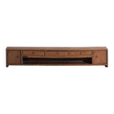Antique low elm wood furniture – China, around 1900